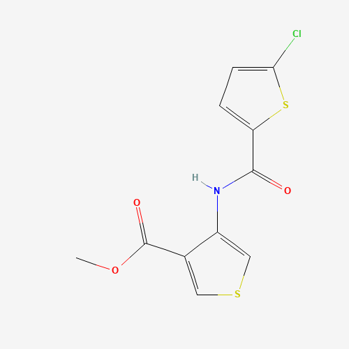 methyl 4-[(5-chlorothiophene-2-carbonyl)amino]thiophene-3-carboxylate (CAS: 929214-74-4) - Related Chemical Product