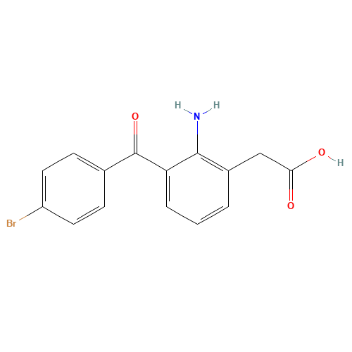 2-[2-amino-3-(4-bromobenzoyl)phenyl]acetic acid (CAS: 91714-94-2) - Related Chemical Product