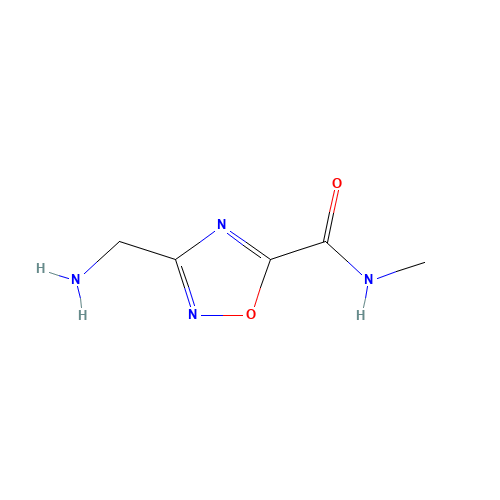 3-(aminomethyl)-N-methyl-1,2,4-oxadiazole-5-carboxamide (CAS: 1119452-60-6) - Related Chemical Product
