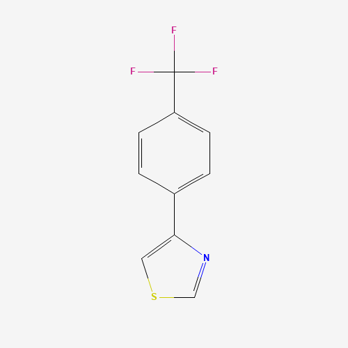 4-[4-(trifluoromethyl)phenyl]-1,3-thiazole (CAS: 939805-20-6) - Related Chemical Product