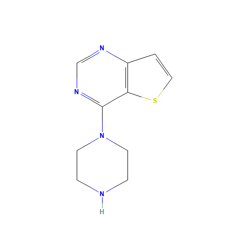 4-piperazin-1-ylthieno[3,2-d]pyrimidine (CAS: 683274-67-1) - Related Chemical Product
