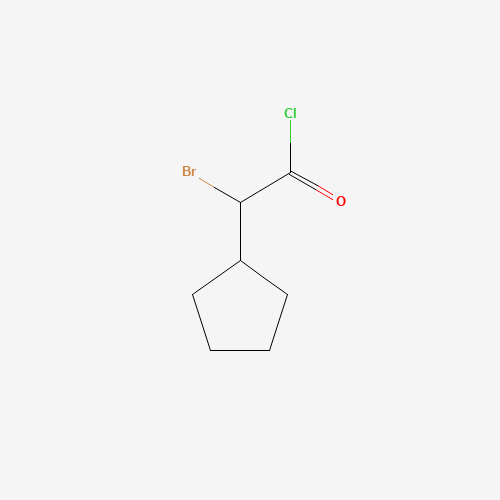 2-bromo-2-cyclopentylacetyl chloride (CAS: 99644-87-8) - Related Chemical Product