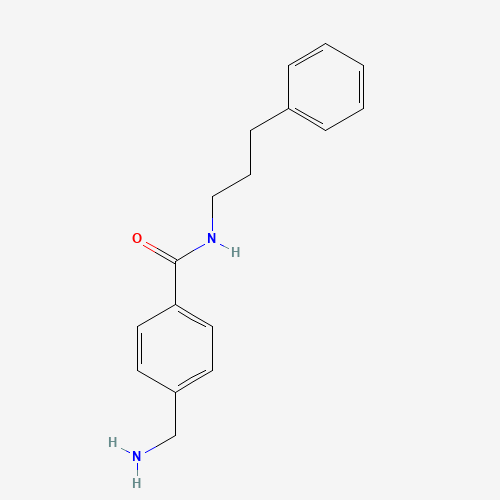4-(aminomethyl)-N-(3-phenylpropyl)benzamide (CAS: 271591-82-3) - Related Chemical Product