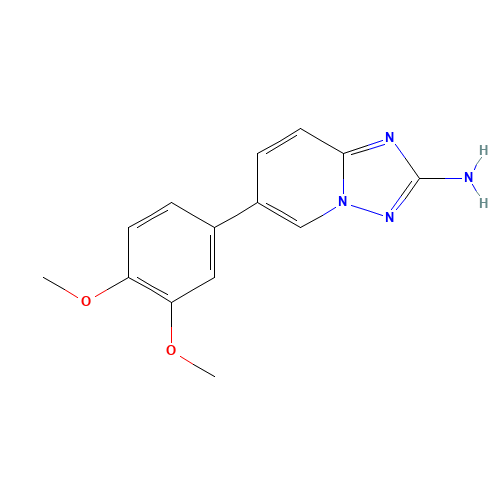 6-(3,4-dimethoxyphenyl)-[1,2,4]triazolo[1,5-a]pyridin-2-amine (CAS: 1010120-54-3) - Related Chemical Product