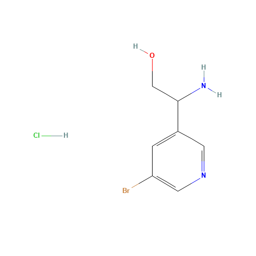 2-amino-2-(5-bromopyridin-3-yl)ethanol;hydrochloride (CAS: 1352443-39-0) - Related Chemical Product
