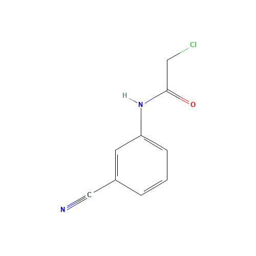 2-chloro-N-(3-cyanophenyl)acetamide (CAS: 218288-43-8) - Related Chemical Product