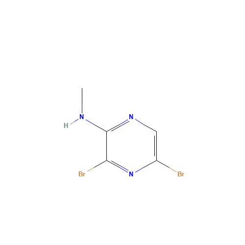 3,5-dibromo-N-methylpyrazin-2-amine (CAS: 894808-28-7) - Related Chemical Product