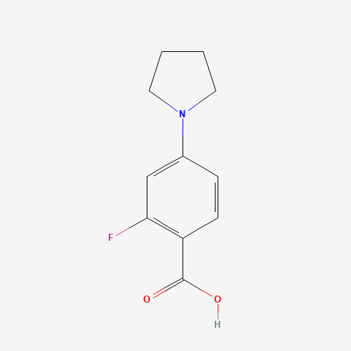 2-fluoro-4-pyrrolidin-1-ylbenzoic acid (CAS: 1197193-14-8) - Related Chemical Product