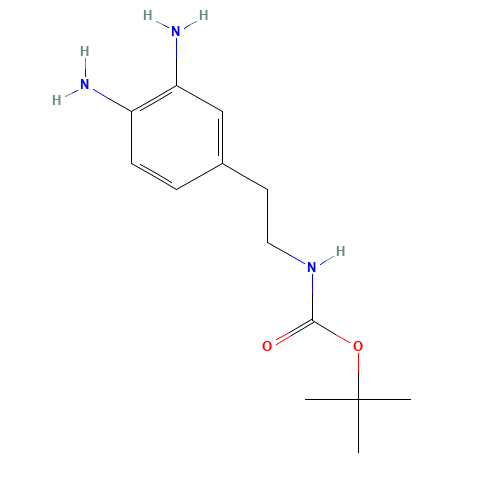 tert-butyl N-[2-(3,4-diaminophenyl)ethyl]carbamate (CAS: 159417-95-5) - Related Chemical Product