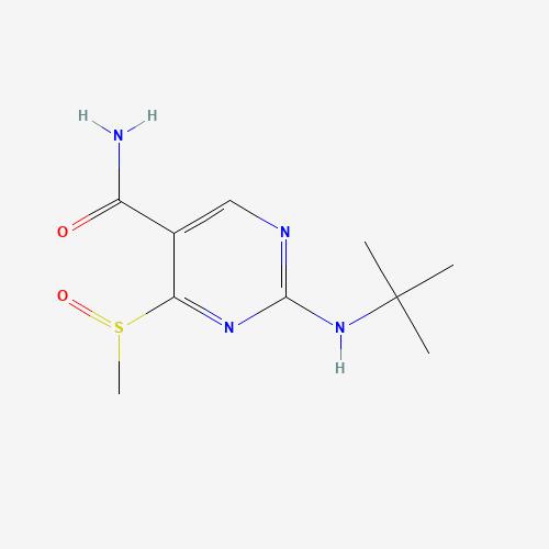 2-(tert-butylamino)-4-methylsulfinylpyrimidine-5-carboxamide (CAS: 1403865-02-0) - Related Chemical Product