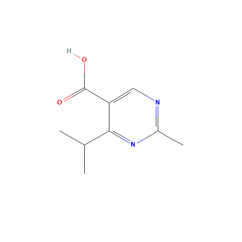 2-methyl-4-propan-2-ylpyrimidine-5-carboxylic acid (CAS: 127958-08-1) - Related Chemical Product