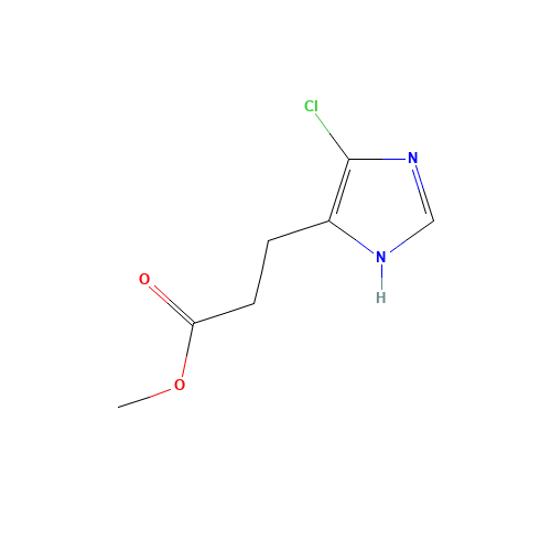 methyl 3-(4-chloro-1H-imidazol-5-yl)propanoate (CAS: 338971-00-9) - Related Chemical Product