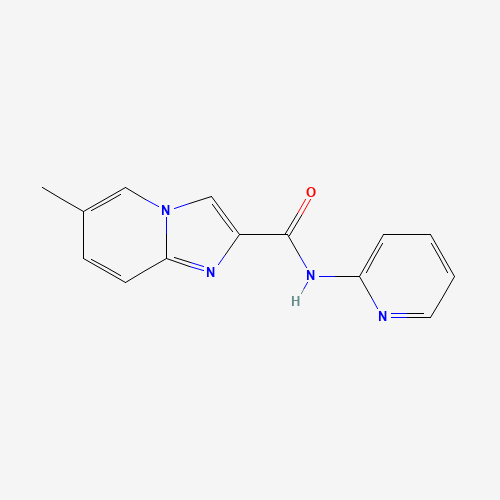 6-methyl-N-pyridin-2-ylimidazo[1,2-a]pyridine-2-carboxamide (CAS: 1040706-54-4) - Related Chemical Product