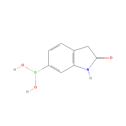 (2-oxo-1,3-dihydroindol-6-yl)boronic acid (CAS: 1217500-61-2) - Related Chemical Product