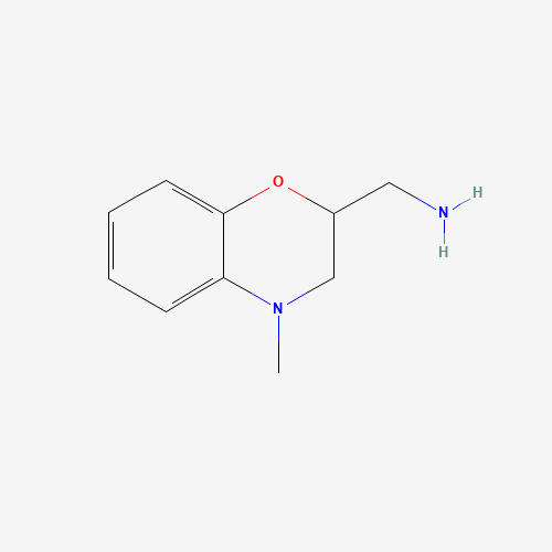 (4-methyl-2,3-dihydro-1,4-benzoxazin-2-yl)methanamine (CAS: 282520-55-2) - Related Chemical Product