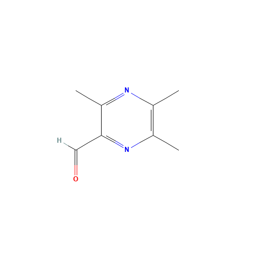 3,5,6-trimethylpyrazine-2-carbaldehyde (CAS: 186534-02-1) - Related Chemical Product
