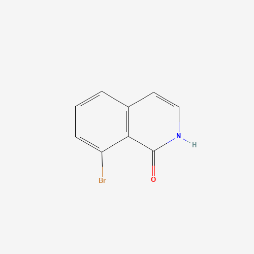 8-bromo-2H-isoquinolin-1-one (CAS: 475994-60-6) - Chemical Structure and Molecular Formula 