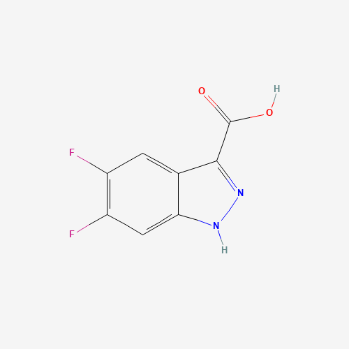 5,6-difluoro-1H-indazole-3-carboxylic acid (CAS: 129295-33-6) - Related Chemical Product
