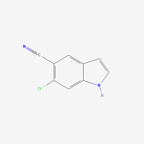 6-chloro-1H-indole-5-carbonitrile (CAS: 1423120-66-4) - Related Chemical Product