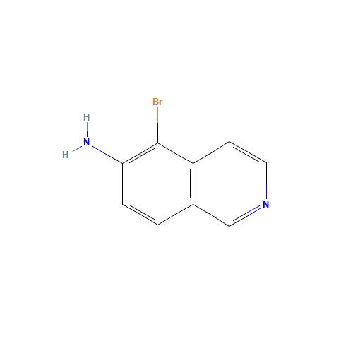 5-bromoisoquinolin-6-amine (CAS: 566943-98-4) - Related Chemical Product