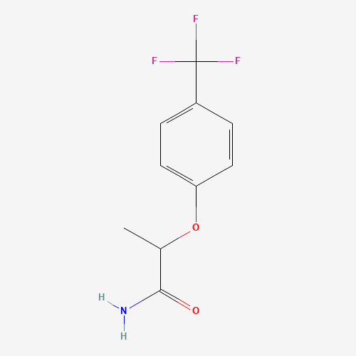 2-[4-(trifluoromethyl)phenoxy]propanamide (CAS: 931622-34-3) - Related Chemical Product