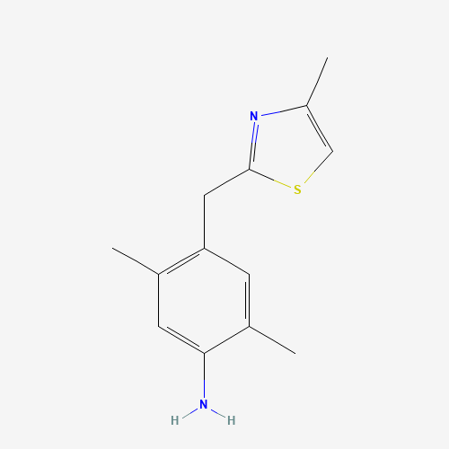 2,5-dimethyl-4-[(4-methyl-1,3-thiazol-2-yl)methyl]aniline (CAS: 1421922-63-5) - Related Chemical Product