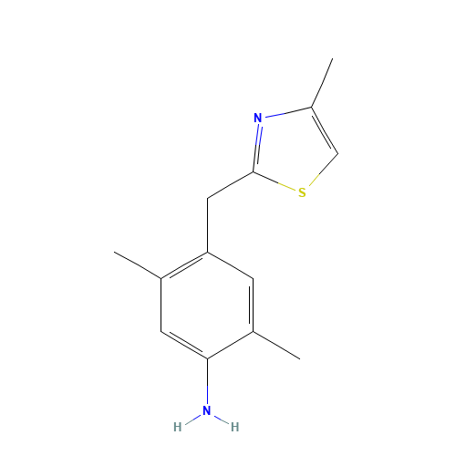 2,5-dimethyl-4-[(4-methyl-1,3-thiazol-2-yl)methyl]aniline (CAS: 1421922-63-5) - Related Chemical Product
