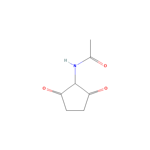 N-(2,5-dioxocyclopentyl)acetamide (CAS: 4417-06-5) - Related Chemical Product