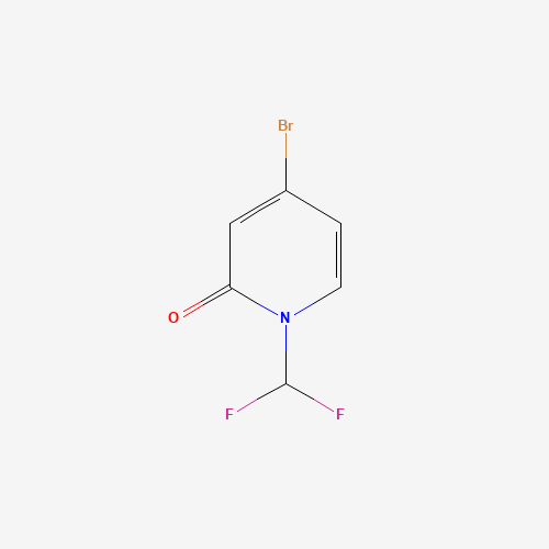 4-bromo-1-(difluoromethyl)pyridin-2-one (CAS: 832735-57-6) - Related Chemical Product