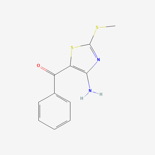 (4-amino-2-methylsulfanyl-1,3-thiazol-5-yl)-phenylmethanone (CAS: 39736-27-1) - Related Chemical Product