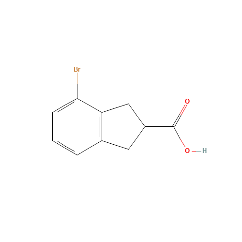 4-bromo-2,3-dihydro-1H-indene-2-carboxylic acid (CAS: 209224-95-3) - Related Chemical Product