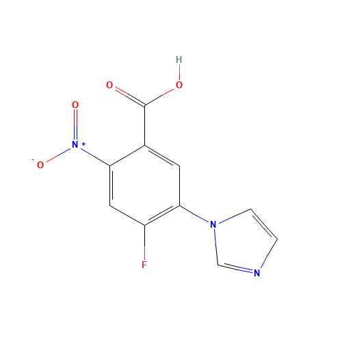4-fluoro-5-imidazol-1-yl-2-nitrobenzoic acid (CAS: 1141669-65-9) - Related Chemical Product