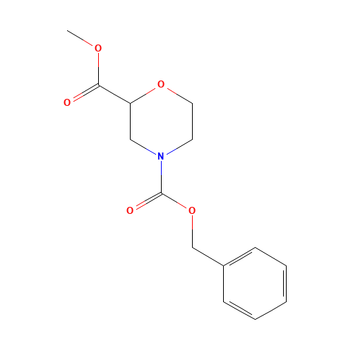 4-O-benzyl 2-O-methyl morpholine-2,4-dicarboxylate (CAS: 135782-22-8) - Related Chemical Product