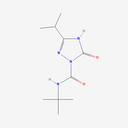 N-tert-butyl-3-oxo-5-propan-2-yl-1H-1,2,4-triazole-2-carboxamide (CAS: 889062-05-9) - Related Chemical Product