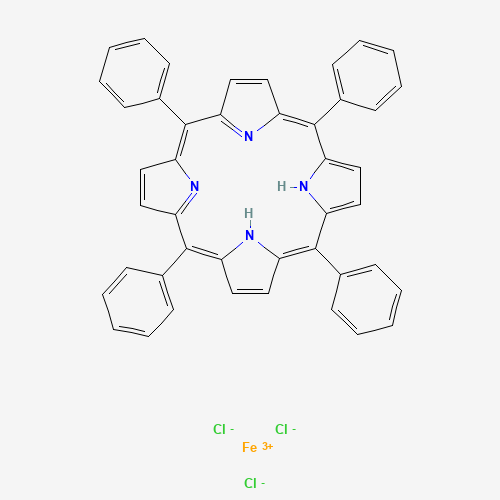iron(3+);5,10,15,20-tetraphenyl-21,22-dihydroporphyrin;trichloride (CAS: 16456-81-8) - Related Chemical Product