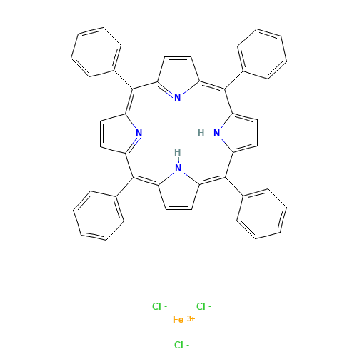 iron(3+);5,10,15,20-tetraphenyl-21,22-dihydroporphyrin;trichloride (CAS: 16456-81-8) - Related Chemical Product