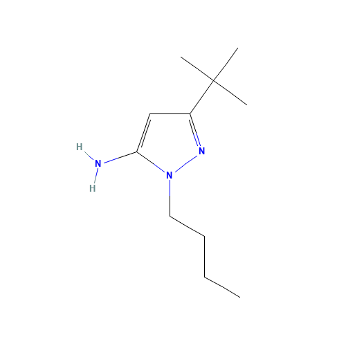 2-butyl-5-tert-butylpyrazol-3-amine (CAS: 1217419-21-0) - Related Chemical Product