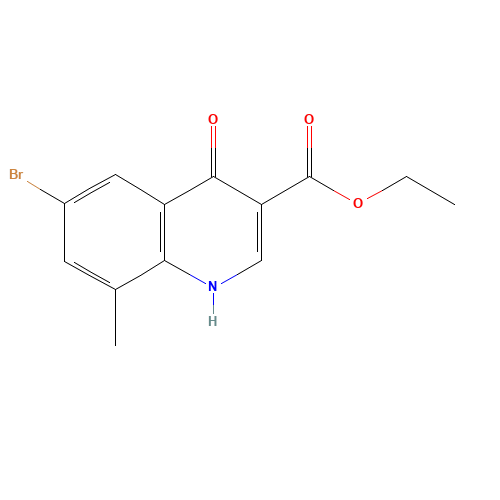 ethyl 6-bromo-8-methyl-4-oxo-1H-quinoline-3-carboxylate (CAS: 67643-31-6) - Related Chemical Product