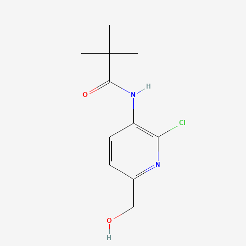 N-[2-chloro-6-(hydroxymethyl)pyridin-3-yl]-2,2-dimethylpropanamide (CAS: 1142191-92-1) - Related Chemical Product