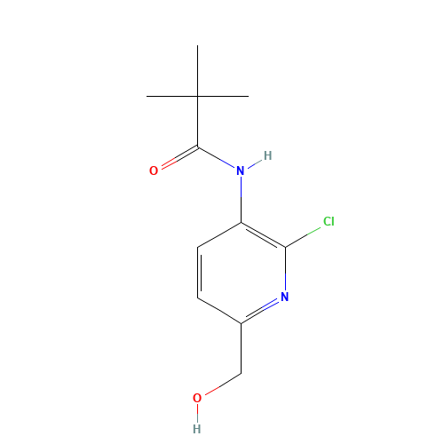 N-[2-chloro-6-(hydroxymethyl)pyridin-3-yl]-2,2-dimethylpropanamide (CAS: 1142191-92-1) - Related Chemical Product