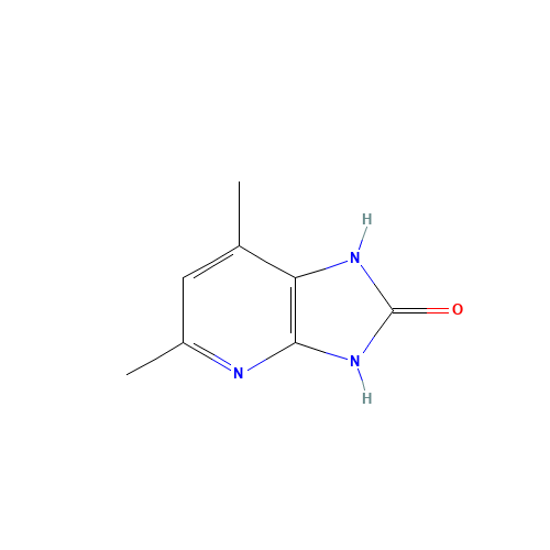 5,7-dimethyl-1,3-dihydroimidazo[4,5-b]pyridin-2-one (CAS: 116636-30-7) - Related Chemical Product