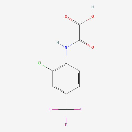 2-[2-chloro-4-(trifluoromethyl)anilino]-2-oxoacetic acid (CAS: 90720-06-2) - Related Chemical Product