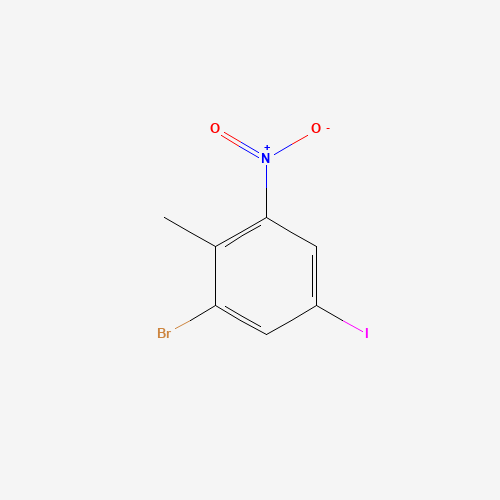 1-bromo-5-iodo-2-methyl-3-nitrobenzene (CAS: 850334-25-7) - Related Chemical Product