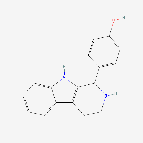 4-(2,3,4,9-tetrahydro-1H-pyrido[3,4-b]indol-1-yl)phenol (CAS: 370582-53-9) - Related Chemical Product