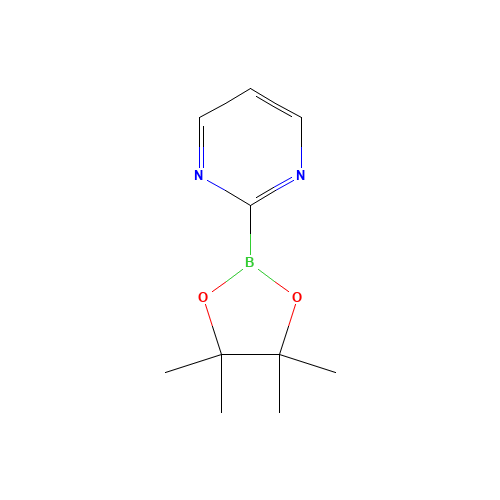 2-(4,4,5,5-tetramethyl-1,3,2-dioxaborolan-2-yl)pyrimidine (CAS: 937593-41-4) - Related Chemical Product