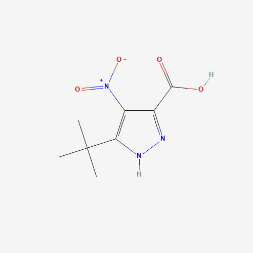 5-tert-butyl-4-nitro-1H-pyrazole-3-carboxylic acid (CAS: 1169568-35-7) - Related Chemical Product