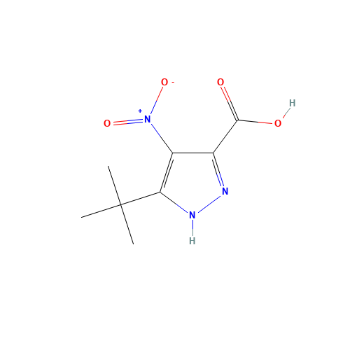 5-tert-butyl-4-nitro-1H-pyrazole-3-carboxylic acid (CAS: 1169568-35-7) - Related Chemical Product