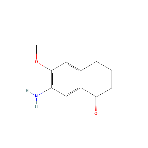 7-amino-6-methoxy-3,4-dihydro-2H-naphthalen-1-one (CAS: 360796-29-8) - Related Chemical Product