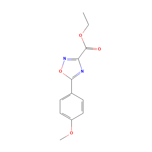 ethyl 5-(4-methoxyphenyl)-1,2,4-oxadiazole-3-carboxylate (CAS: 151098-14-5) - Related Chemical Product