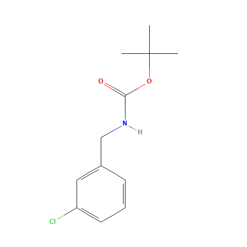 tert-butyl N-[(3-chlorophenyl)methyl]carbamate (CAS: 263403-75-4) - Related Chemical Product